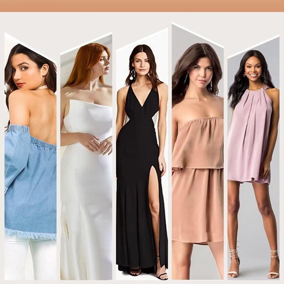 Sticky Bra Push Up - Strapless Adhesive Bras,Invisible Backless Bra,Lift Support - Picture 5 of 7